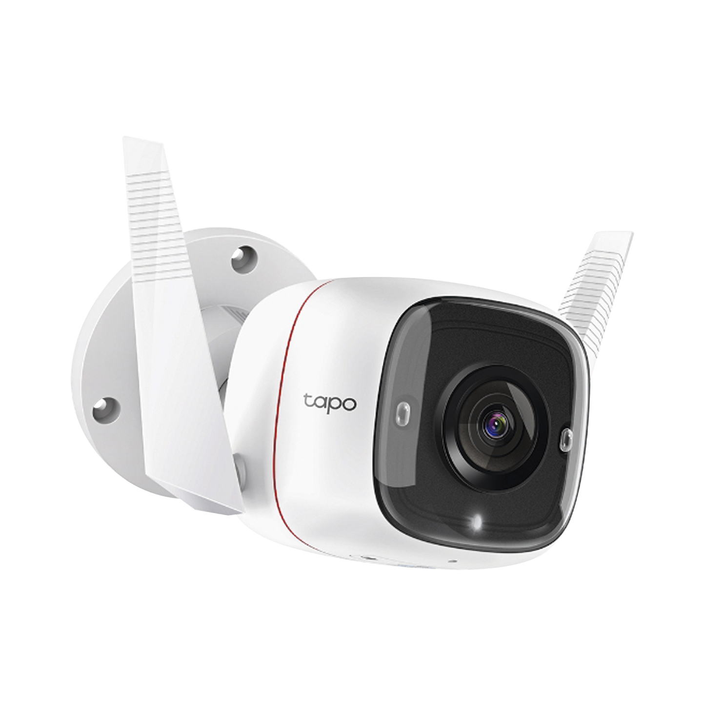 Cámara IP WiFi Exterior 3MP con Audio de Dos Vías Visión Nocturna Notificaciones Push Compatible con MicroSD para Grabación