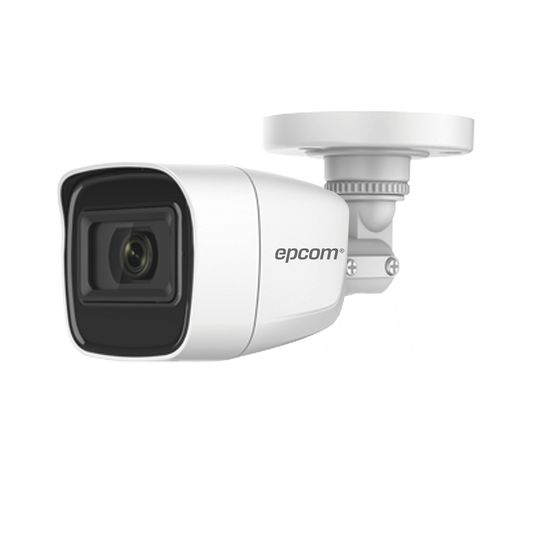 Cámara Bala TurboHD 2MP 1080p con Audio por Coaxitron Lente 2.8 mm Gran Angular 106° IR EXIR 25 m Exterior IP66 dWDR Compatible 4 Tecnologías (TVI/AHD/CVI/CVBS)