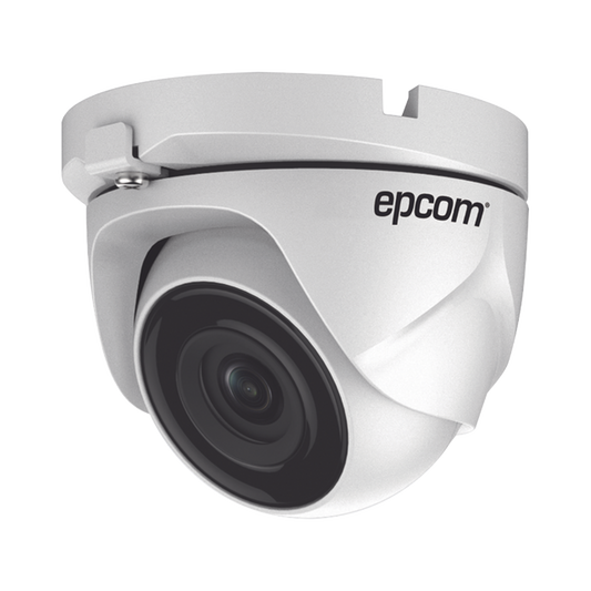 Cámara Turret TurboHD 2MP 1080p Metálica Lente 2.8 mm Gran Angular 103° IR EXIR 20 m Exterior IP66 dWDR Compatible TVI/AHD/CVI/CVBS