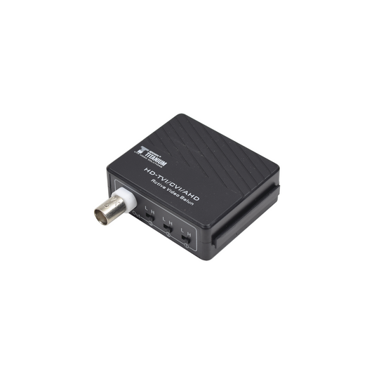 (TRANSCEPTOR) RECEPTOR DE VIDEO ACTIVO DE LARGO ALCANCE /  400 Metros con RECEPTOR ACTIVO TT4501T / ResoluciÃ³n 2 MP / Compatible con cÃ¡maras HD-TVI/CVI/AHD/CVBS / ProtecciÃ³n Interconstruida contra sobretensiÃ³n.