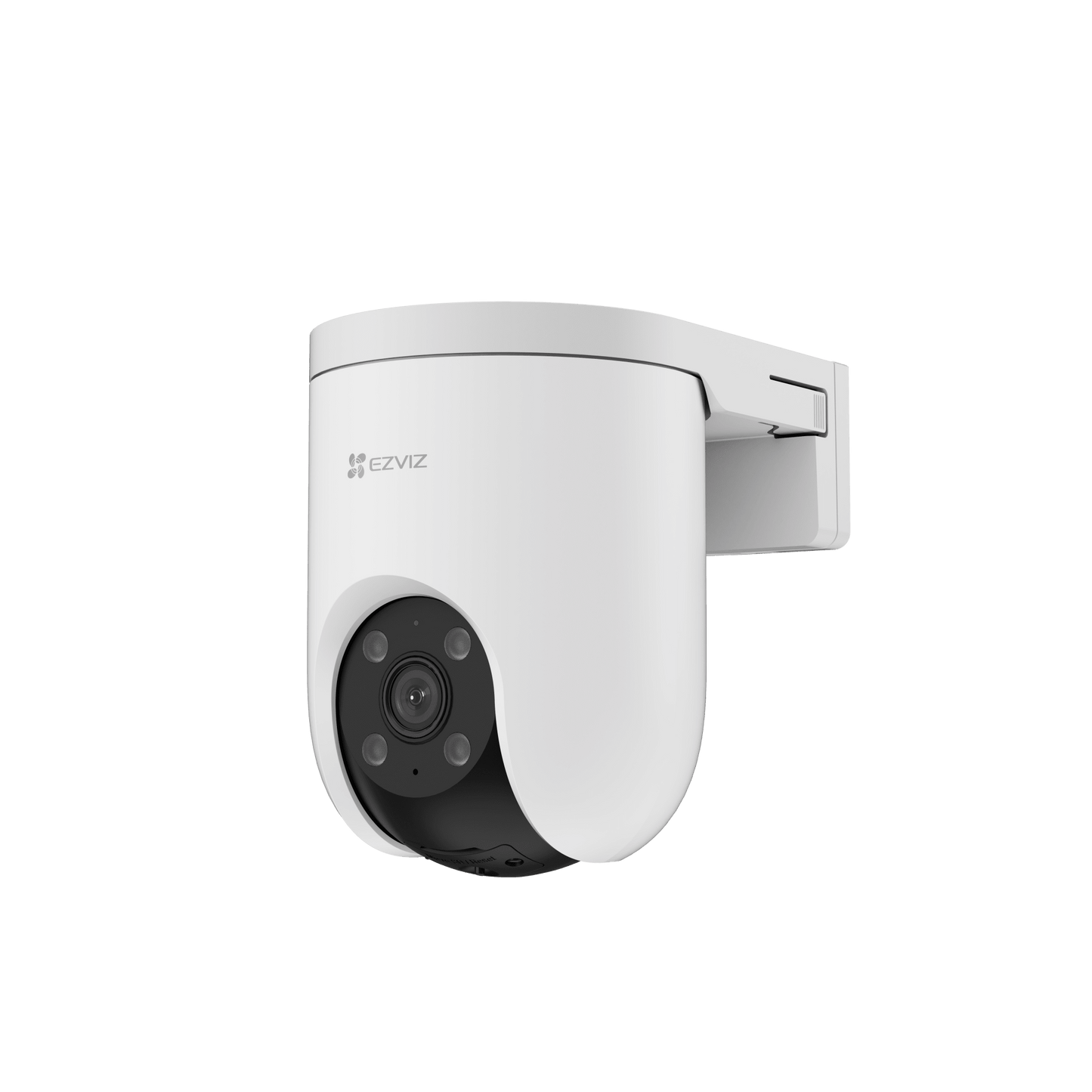 Cámara PT WiFi 3MP (2K) Exterior IP65 con Audio de Dos Vías Visión Nocturna a Color Detección IA de Humanos y Vehículos + Sirena y Luz Estroboscópic